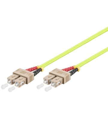 Glasfaserkabel SC-SC OM5 Duplex Patchkabel – 1,5 Meter
