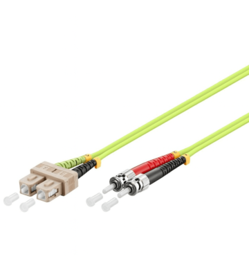Glasfaserkabel SC-ST OM5 Duplex Patchkabel – 0.5 Meter