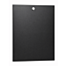 9 HE Metallseitenwand für 10" Servergehäuse - 450mm tief mit Schloss