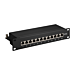 Patchpanel 10”, 12-fach STP Patchpanel CAT 6a
