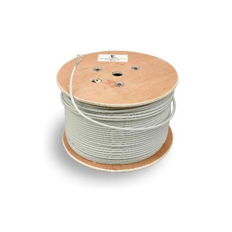 CAT 6a Belden Kabel - 4x2xAWG 23/1 - Starrleiter - 100% Kupfer - FTP - 500 Meter - Grau