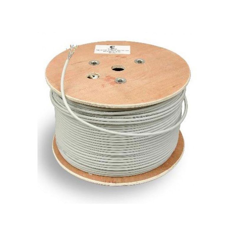 CAT 5e Belden Kabel für den Aussenbereich - 4X2XAWG 24/1 - Starrleiter - 100% Kupfer - U/UTP - 500 Meter - Schwarz