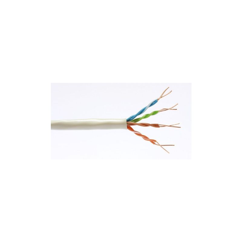 CAT 6 Belden Kabel - 4x2xAWG 23/1 - Starrleiter - 100% Kupfer - U/UTP - 100 Meter - Grau