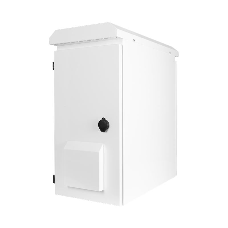 6HE 19" Outdoor Serverschrank zur vertikalen Wandmontage IP55 - 600x280x600mm