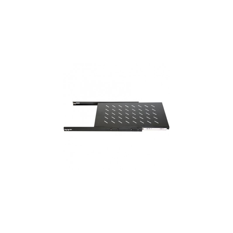 Ausziehbarer Fachboden – maximales Gewicht 18 KG  – 1 HE - 930mm Tief