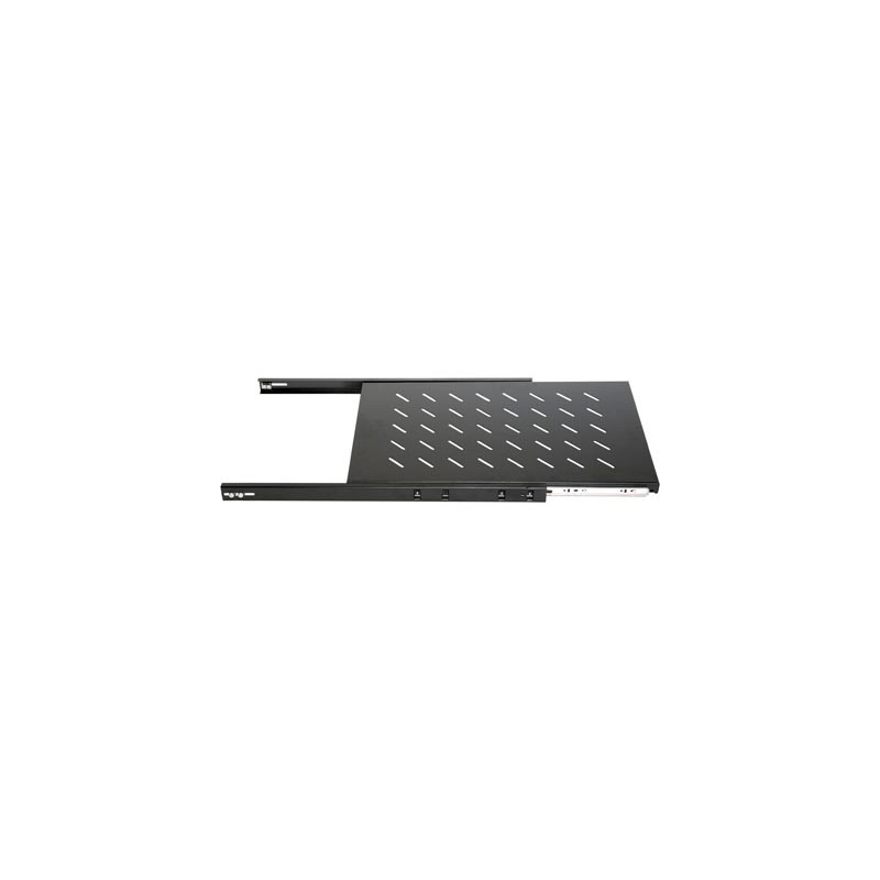 Ausziehbarer Fachboden – maximales Gewicht 18 KG  – 1 HE - 640mm Tief