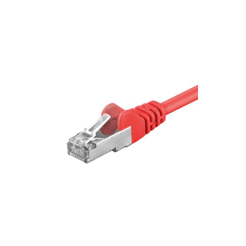 CAT 5e Netzwerkkabel F/UTP – 1,50 Meter -  Rot