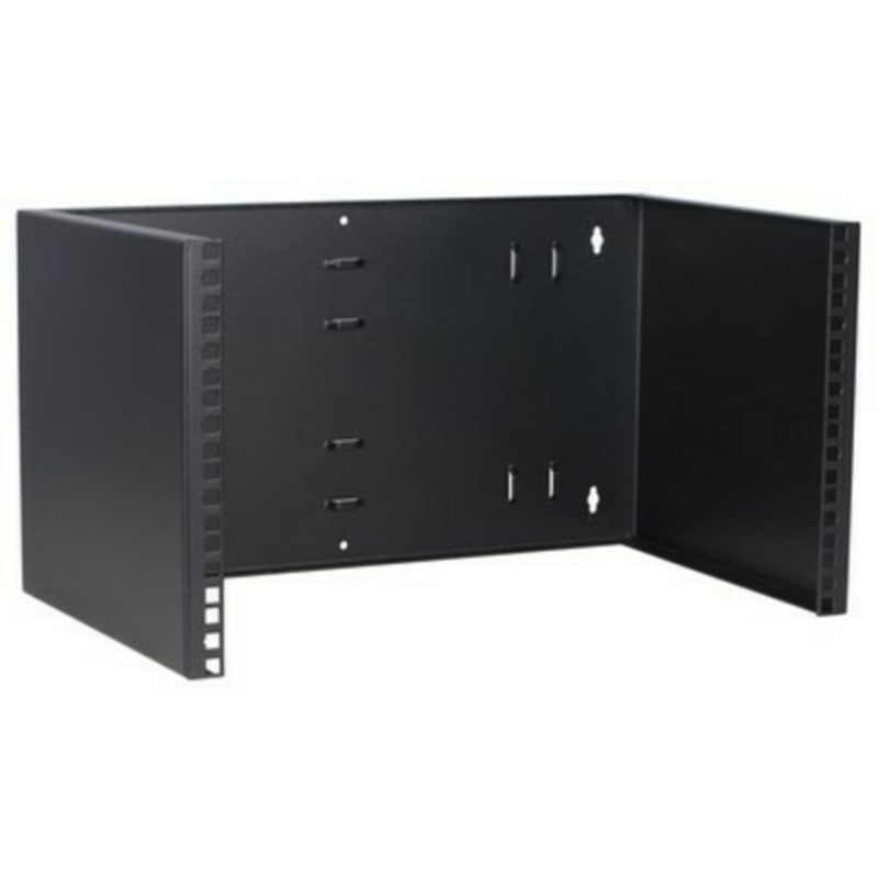 6 HE, 19” Montagerahmen für Wandbefestigungen ohne Schaniere - 300mm Tief 