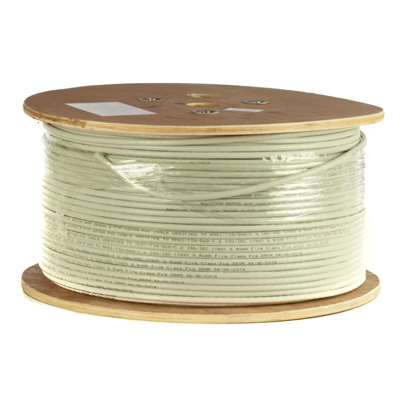 DANICOM CAT6A 100% Kupfer U/UTP 500m Starrleiter -  LSZH (Cca)