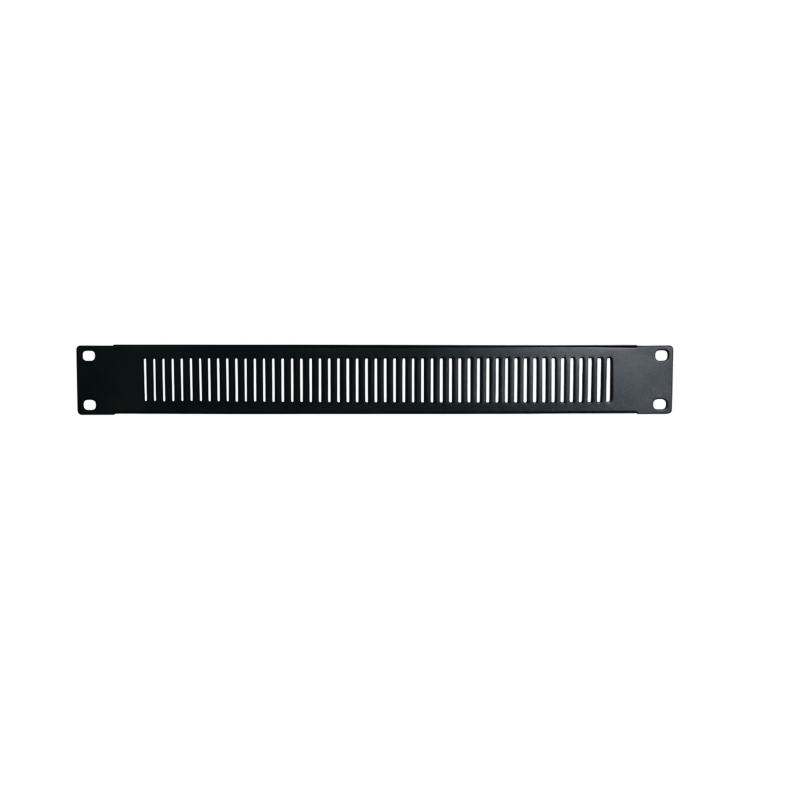 19” Blindabdeckung Vertikal perforiert – 1 HE