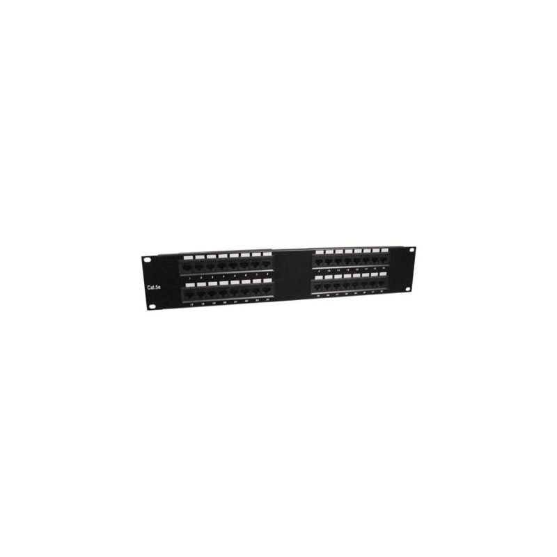 19-Zoll-2U-UTP-Patchpanel 32xRJ45 Cat 5e