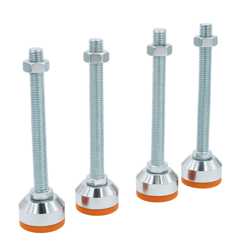 Satz extra hoher Stellfüße für alle Serverschränke