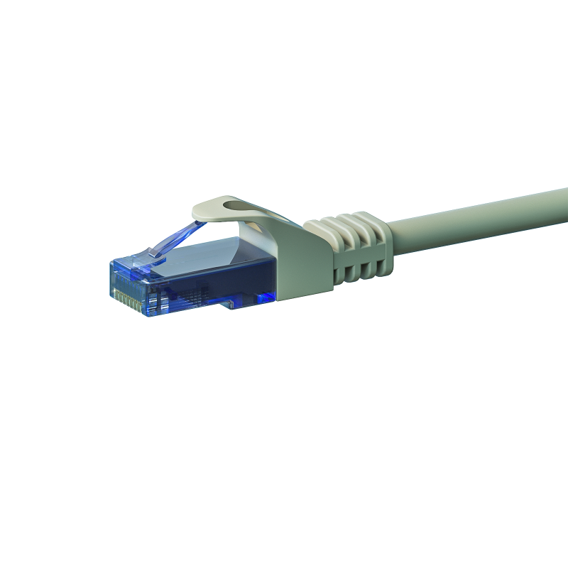 CAT6 Netzwerkkabel, U/UTP, 0.50 meter, Schwarz, 100% Kupfer