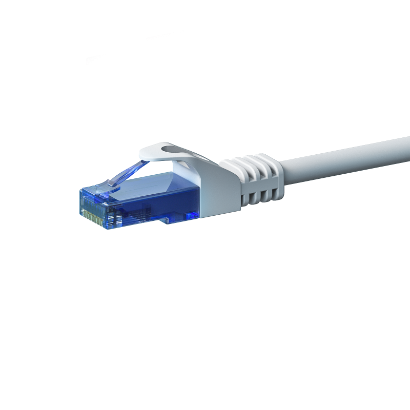 CAT6 Netzwerkkabel, U/UTP, 0.50 meter, Schwarz, 100% Kupfer