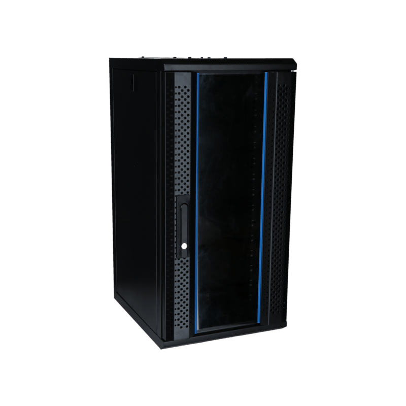 15 HE, 10” Serverschrank, mit Glastür, (BxTxH) 370x450x752mm