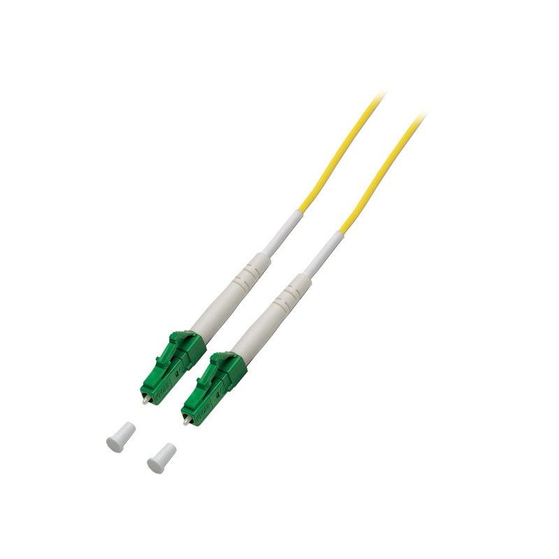 OS2 simplex Glasfaserkabel LC/APC-LC/APC 1m