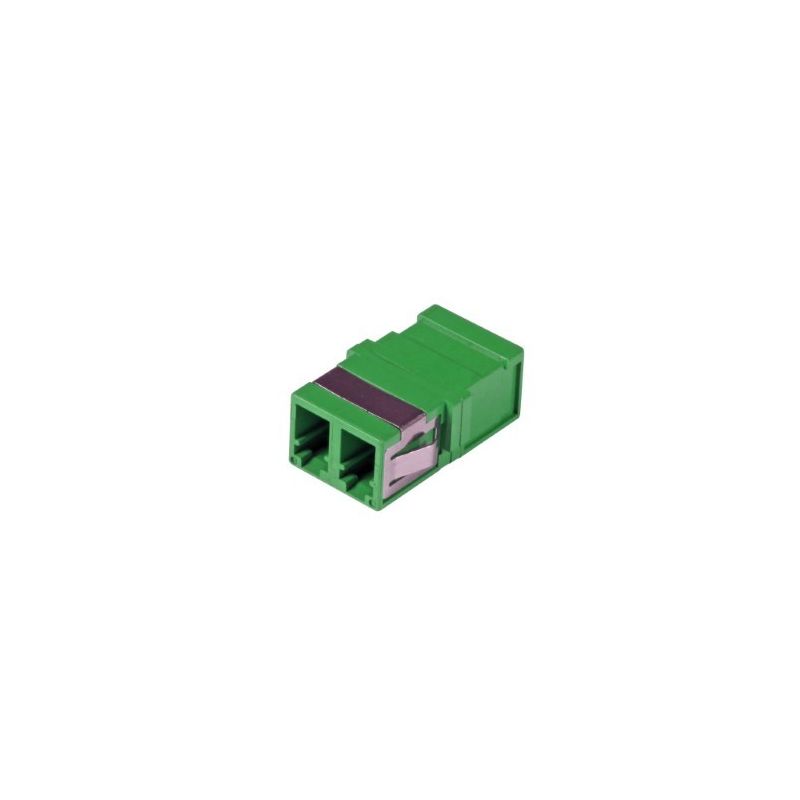 Singlemode Keystone Kupplung LC-LC duplex grün