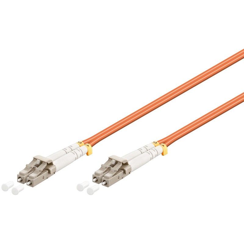 Glasfaserkabel LC-LC OM2 Duplex Patchkabel – 1 Meter