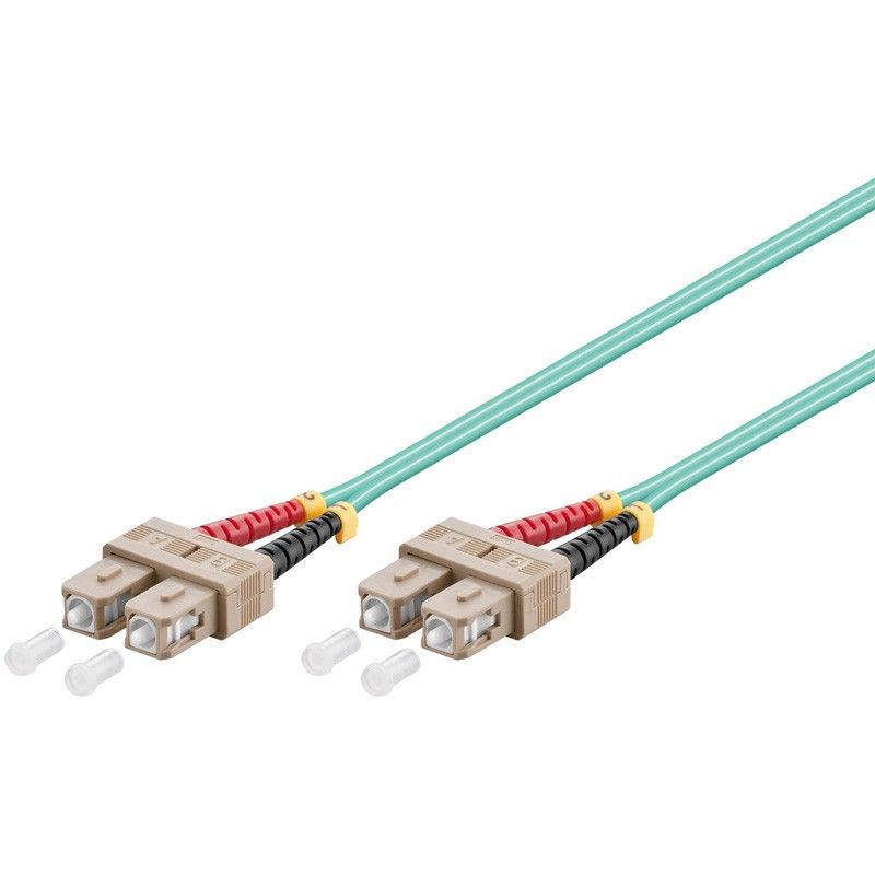 Glasfaserkabel SC-SC OM3 Duplex Patchkabel – 2 Meter