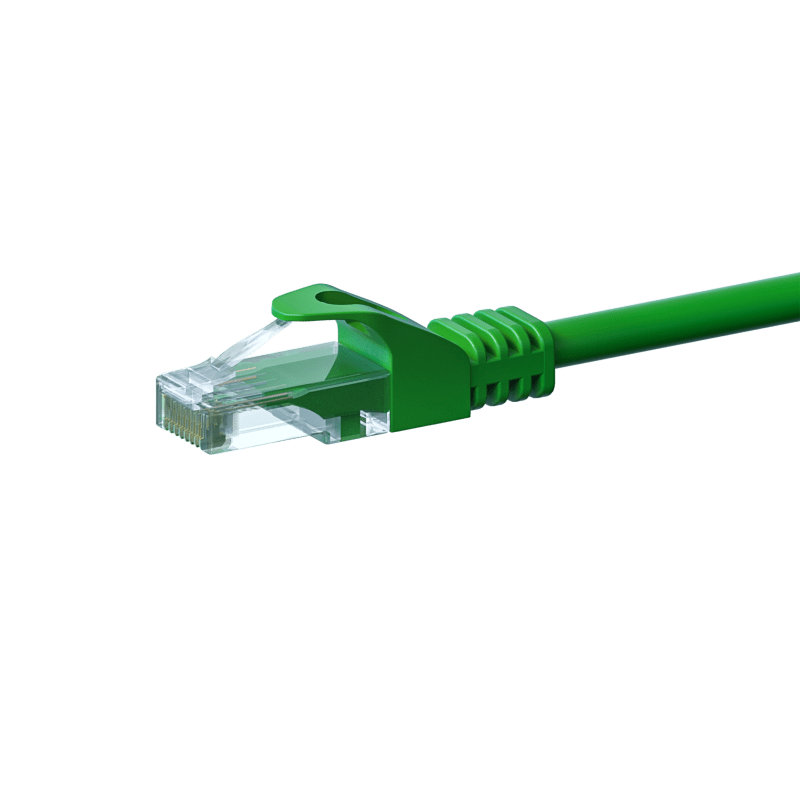 CAT 6 Netzwerkkabel U/UTP - 5 Meter - Grün - CCA