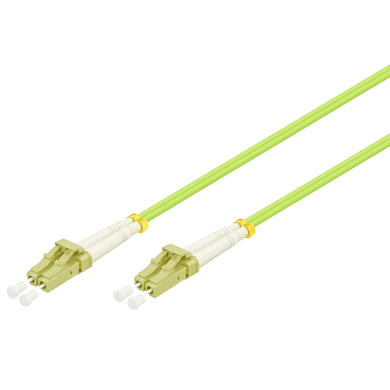 Glasfaserkabel LC-LC OM5 Duplex Patchkabel – 2 Meter