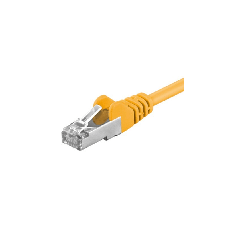 CAT 5e Netzwerkkabel F/UTP - 25 Meter - Gelb
