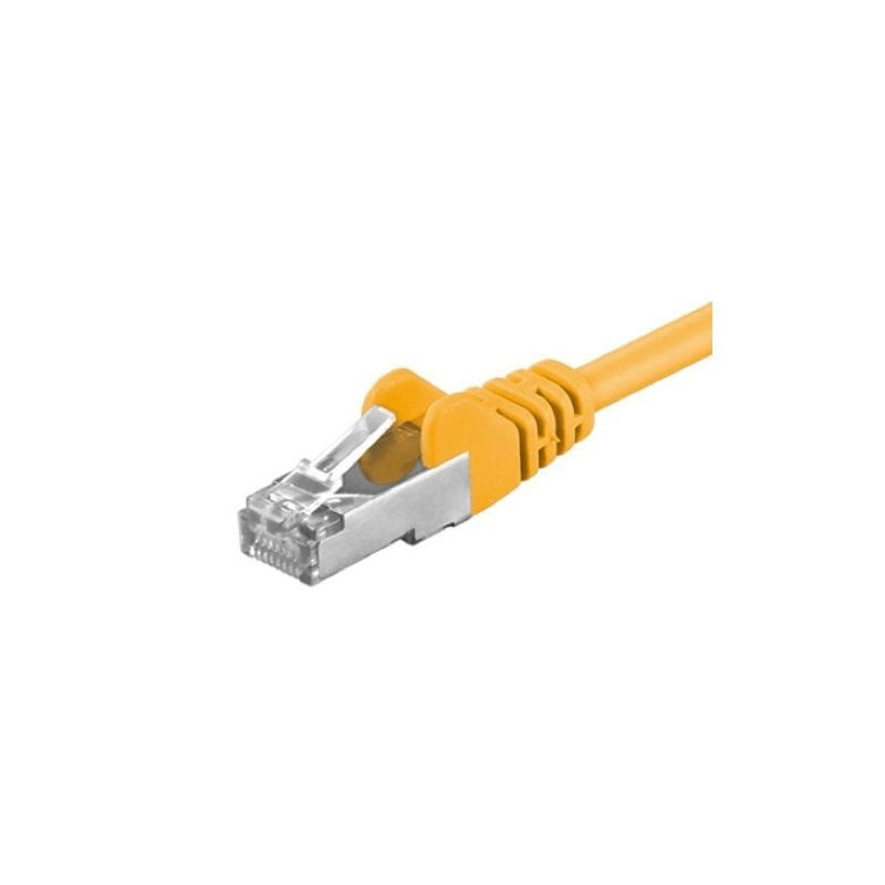 CAT 5e Netzwerkkabel F/UTP – 1,50 Meter -  Gelb