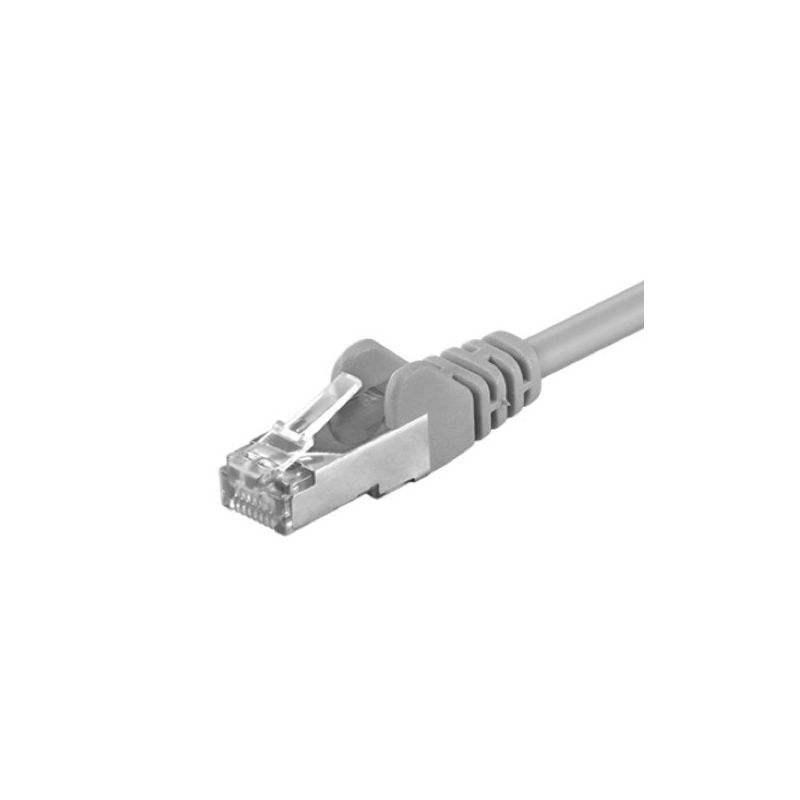 CAT 5e Netzwerkkabel F/UTP – 0,50 Meter -  Grau