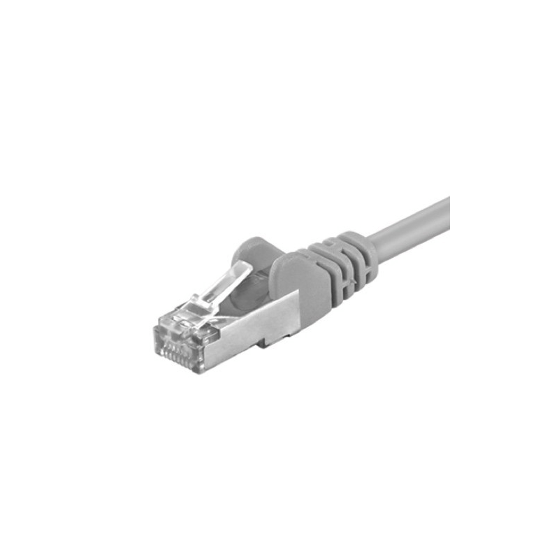 CAT 5e Netzwerkkabel F/UTP – 0,50 Meter -  Grau