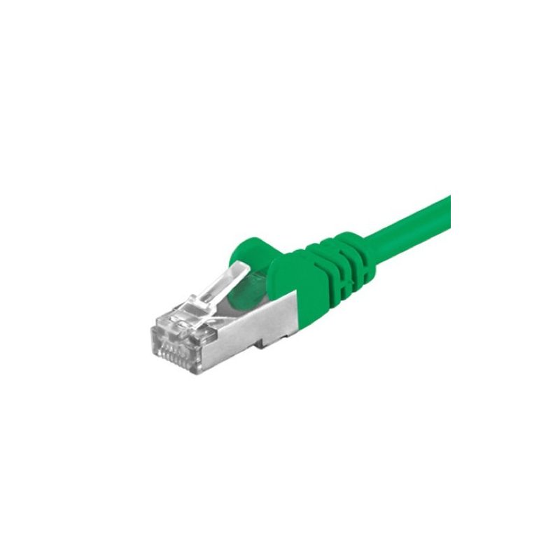 CAT 5e Netzwerkkabel F/UTP – 1 Meter -  Grün