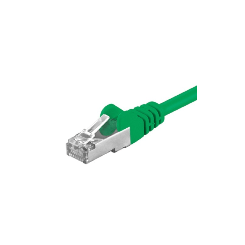 CAT 5e Netzwerkkabel F/UTP - 0.25 Meter - Grün
