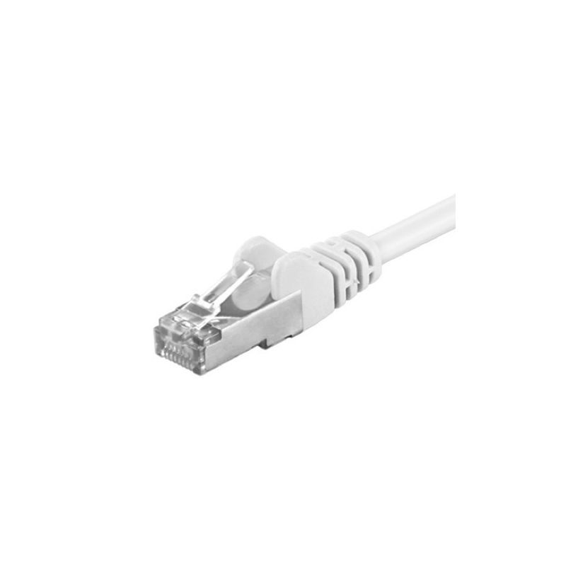 CAT 5e Netzwerkkabel F/UTP - 20 Meter - Weiß