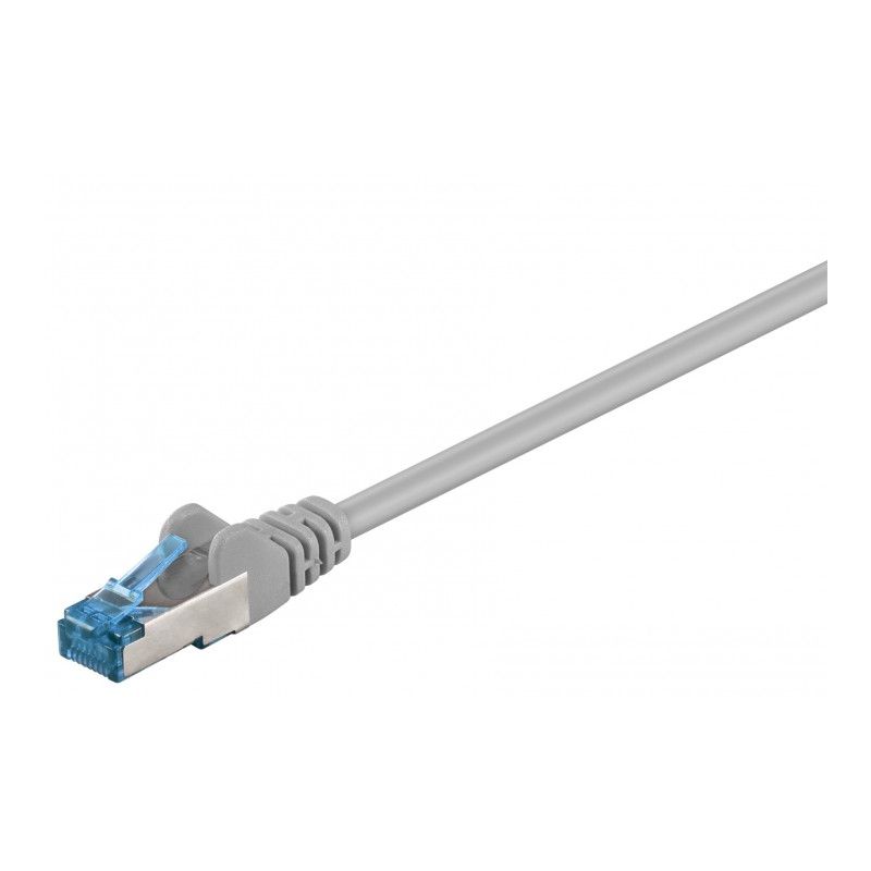 CAT 6a Netzwerkkabel LSOH - S/FTP - 1 Meter - Grau