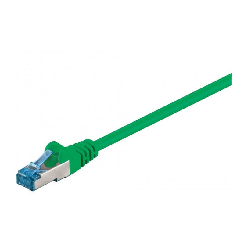 CAT 6a Netzwerkkabel LSOH - S/FTP - 20 Meter - Grün