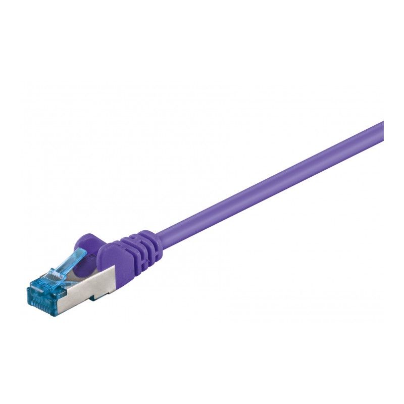 CAT 6a Netzwerkkabel LSOH - S/FTP - 3 Meter - Violett