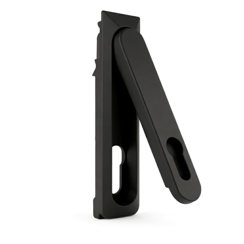 Euro Zylinderschloss für Serverschränke – für perforierten Doppelflügeltüren