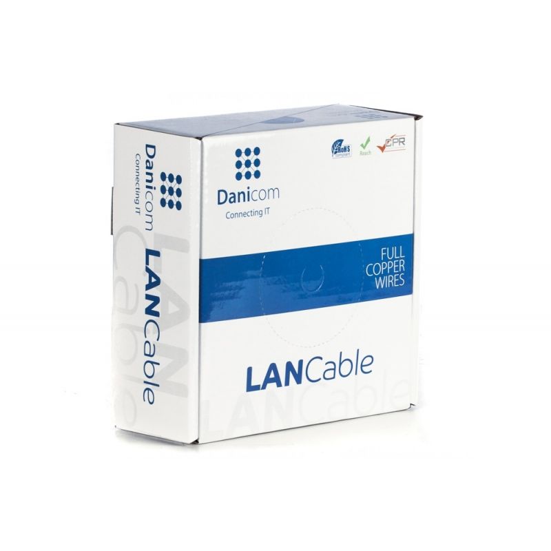 DANICOM CAT5E UTP 50m - PVC (Fca)