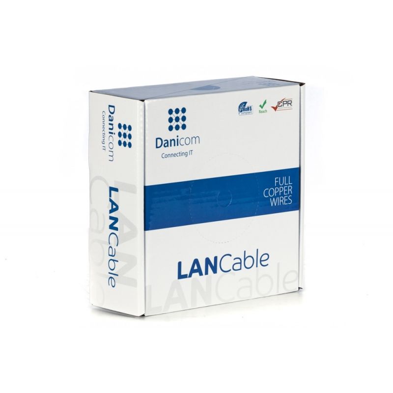 DANICOM CAT6 UTP 50m - Starrleiter - PVC (Eca)