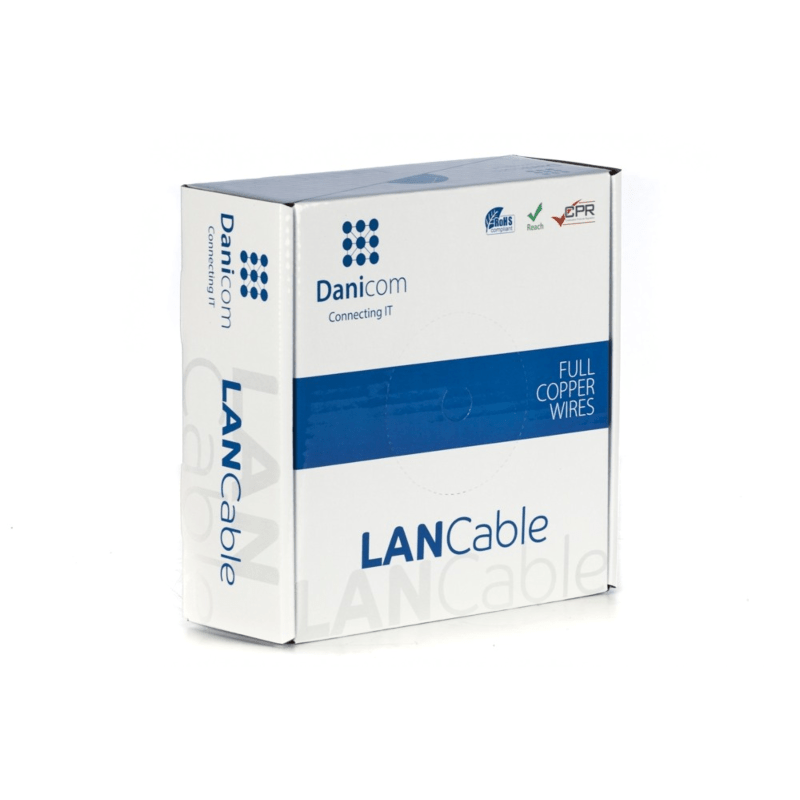 DANICOM CAT6 UTP 50m Starrleiter - LSZH (Eca)