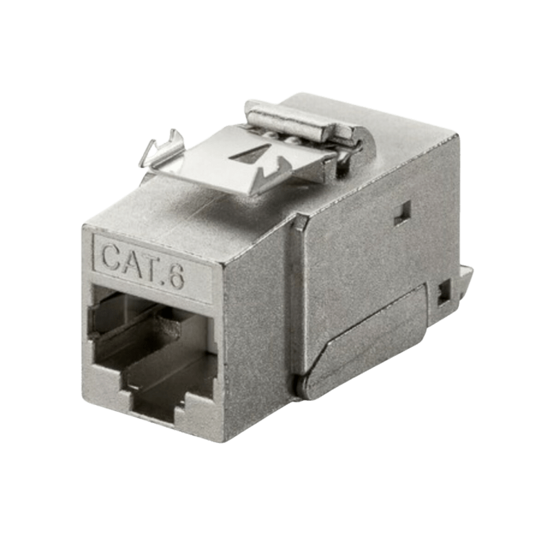 CAT6 STP Keystone Netzwerkstecker - Toolless