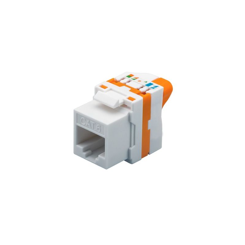 CAT6 UTP Keystone Netzwerkstecker - Toolless Twist