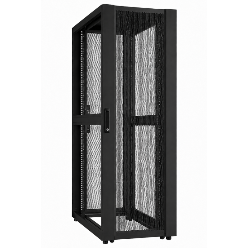 52 HE 19” Datacenter Serverschrank, mit perforierter Fronttür (BxTxH) 800 x 1200 x 2400mm