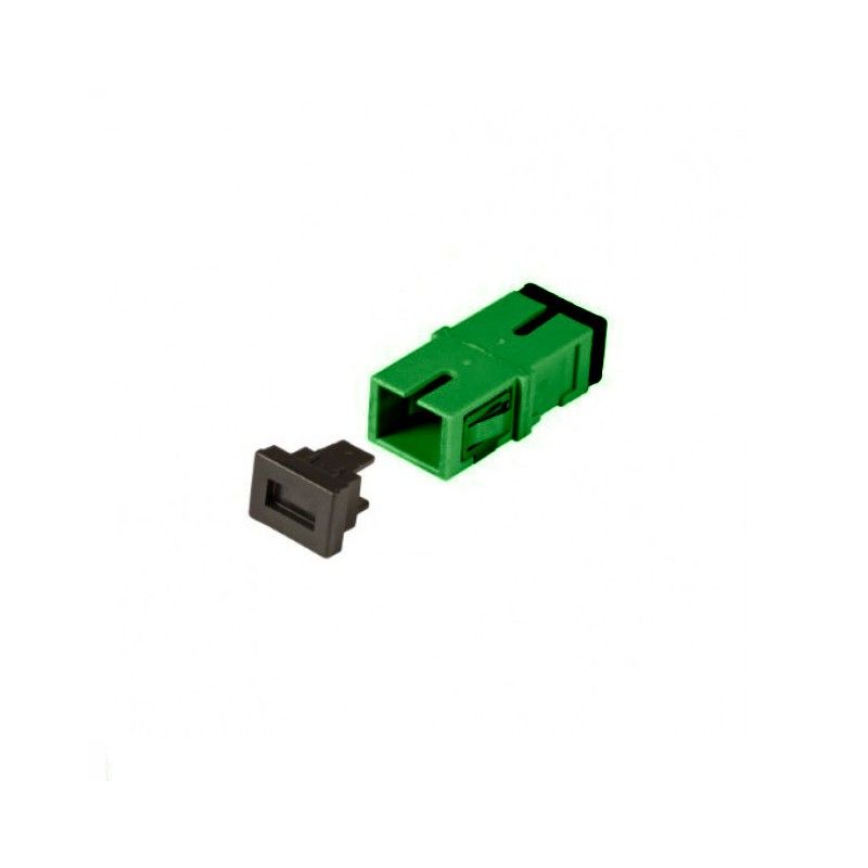 Singlemode Keystone Kupplung SC-SC simplex grün