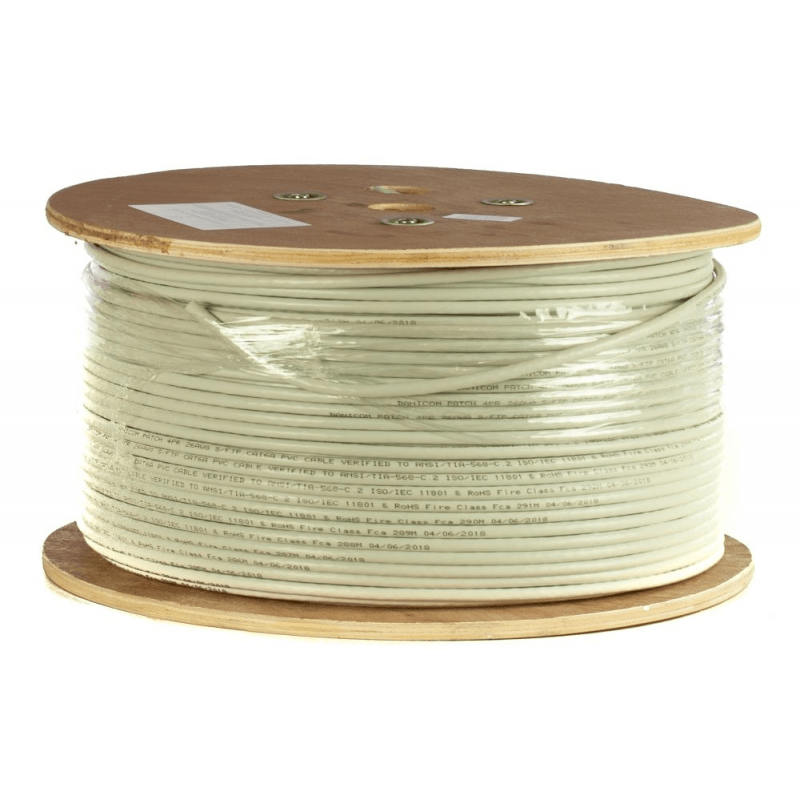 DANICOM CAT6A 100% Kupfer S/FTP 305m Starrleiter - LSZH (Cca)