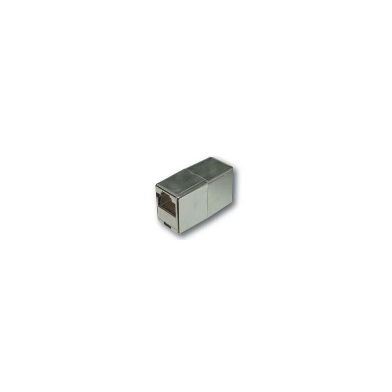 Patchkabelkupplung CAT 6 – 2xRJ45 Buchse – geschirmt 