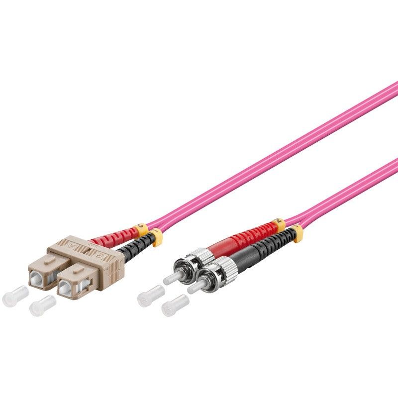 Glasfaserkabel SC-ST OM4 Duplex Patchkabel – 20 Meter