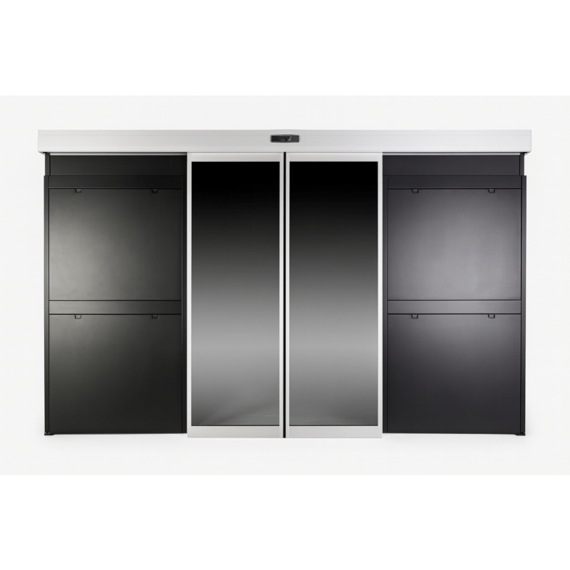 Datacenter-Schiebetüren, halbautomatische Bedienung 48HE