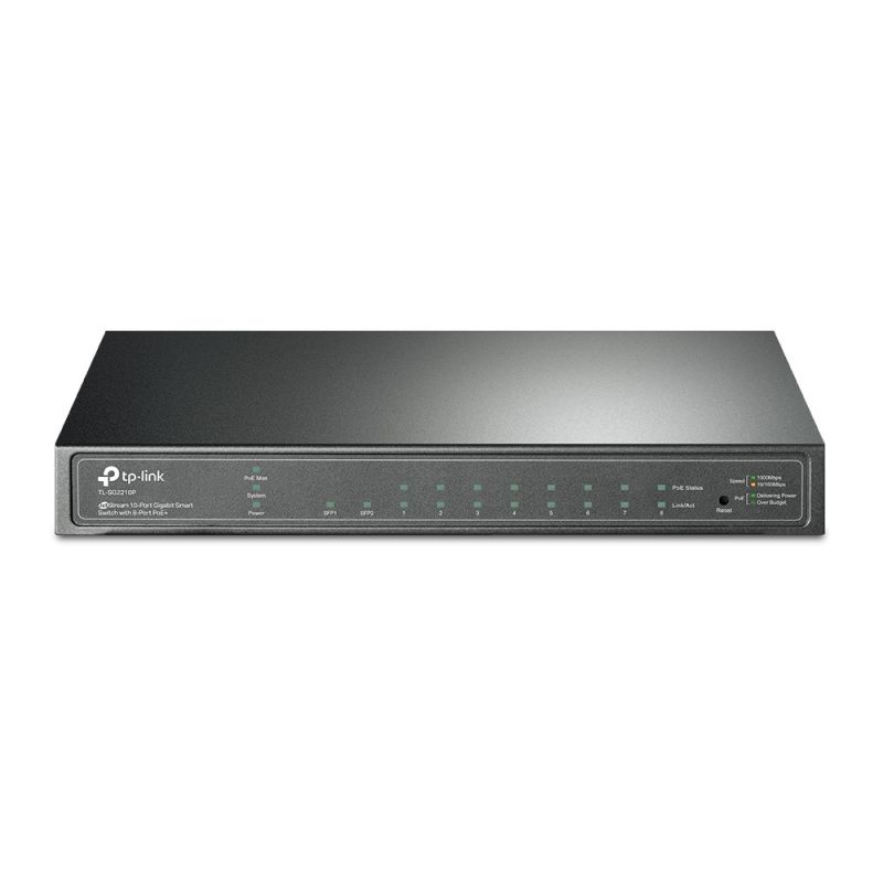 TP-Link 10-ports SG2210P Jetstream managed PoE smart switch