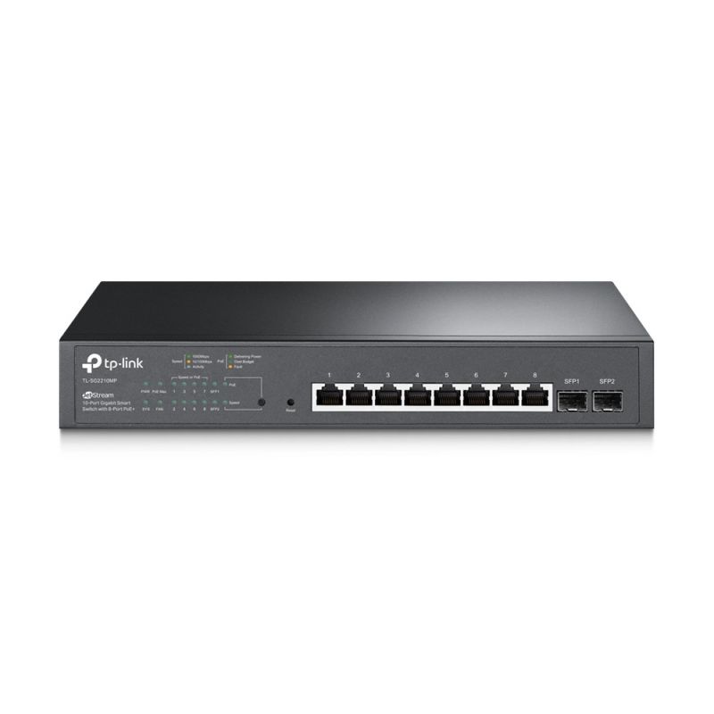 TP-Link 10-ports SG2210MP Jetstream managed PoE smart switch