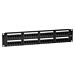 CAT 5e, UTP Netzwerk-Patchpanel, 19”, 48-fach.